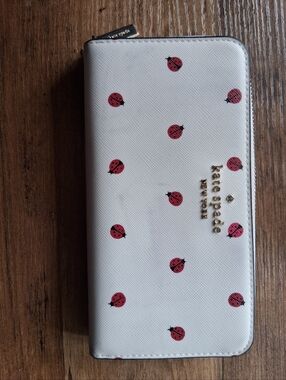 Kate Spade Staci Ladybug Dottie Continental Large Wallet (See Description)
